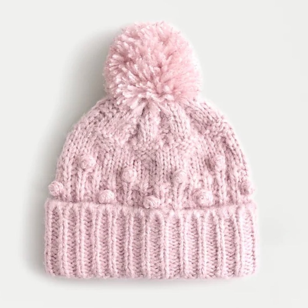 J.Crew Chunky knit bobble beanie
